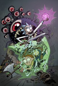 Rick and Morty / Dungeons and Dragons comic