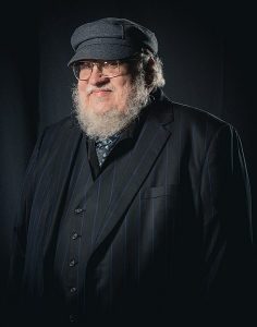 George R R Martin.
