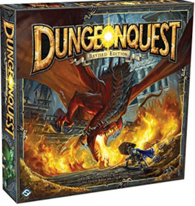 Dungeonquest - Fantasy Flight Games tolkning av det underbara brädspelet Drakborgen.